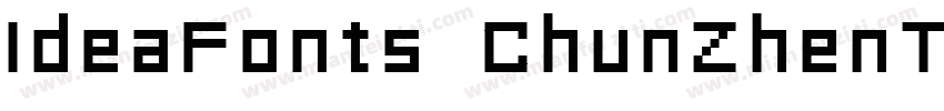 IdeaFonts ChunZhenT字体转换